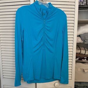 IBKUL Turquoise Long Sleeve Women's Top